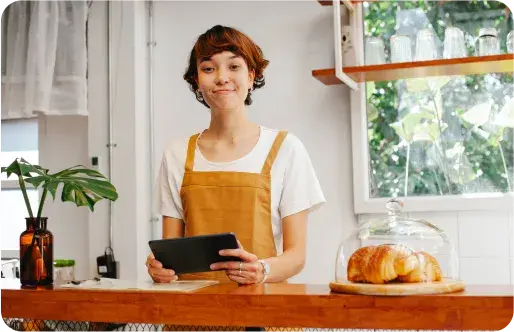 Profissional trabalhando